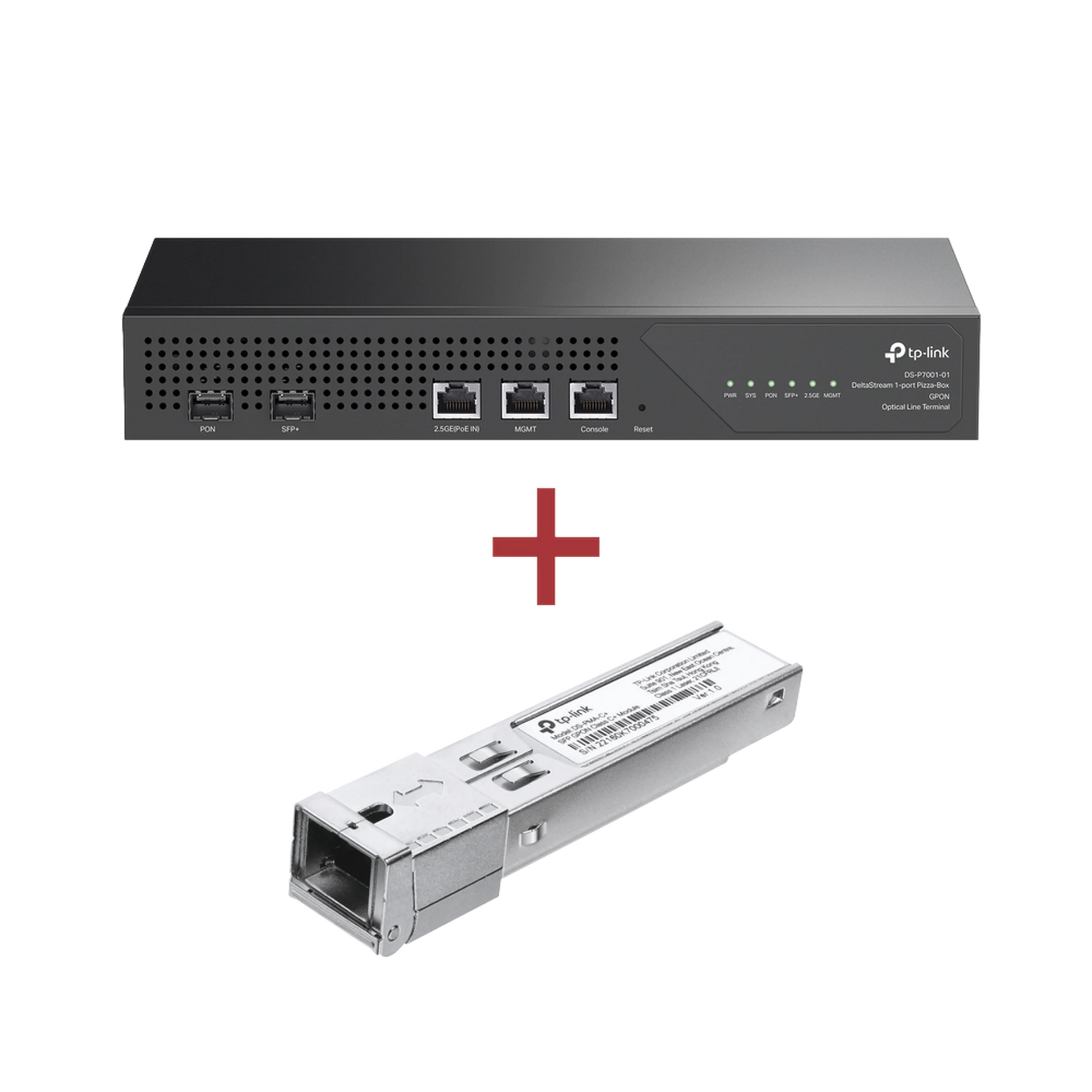 KIT PARA ISP´S / PAQUETE DE 1 OLT 1 PUERTO PON / DS-P7001-01 + 1 MÓDULO PON DSP-MAC+ DE REGALO-Redes WiFi-TP-LINK-Bsai Seguridad & Controles