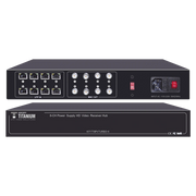 KIT PREMIUM WITH 8 TRANSMITTERS AND 1 RECEIVER FOR POWER TRANSMISSION (36 VDC @ 12 VCD) AND VIDEO (HD-TVI) FOR DISTANCES UP TO 300 METERS-Accesorios Videovigilancia-EPCOM TITANIUM-Bsai Seguridad & Controles