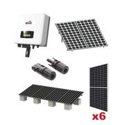 KIT SOLAR INTERCONEXION / 3KW 220VCA / INVERSOR AFORE / MONTAJE INCLUIDO-AFORE-HNS3000TLKIT1-Bsai Seguridad & Controles
