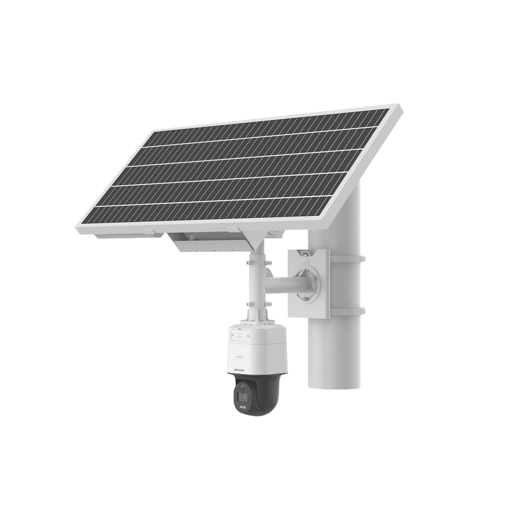 KIT SOLAR IP ALL IN ONE / CÁMARA PT COLORVU 4 MEGAPIXEL / LENTE 4MM / PANEL SOLAR / BATERÍA DE RESPALDO DE LITIO 23.2AH (HASTA 24 DÍAS) / CONEXIÓN 4G / ACCESORIOS DE INSTALACIÓN-Cámaras IP y NVRs-HIKVISION-Bsai Seguridad & Controles