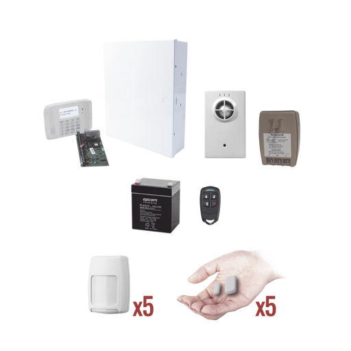 KIT VISTA48PROTEGE1 (KIT DE PANEL DE ALARMA CON SENSORES TOTALMENTE INALAMBRICOS)-Alarmas-HONEYWELL-VISTA48PROTEGE2-Bsai Seguridad & Controles