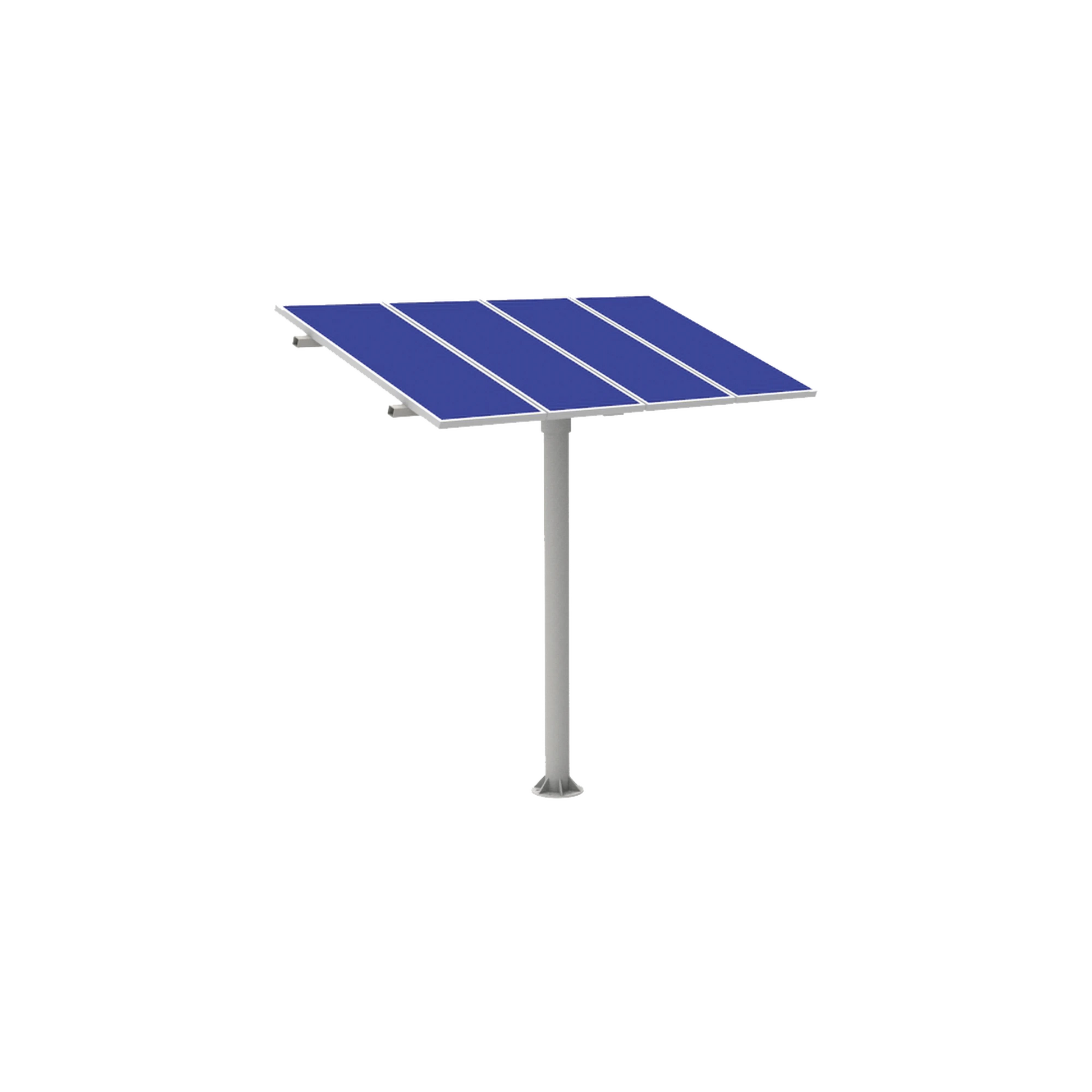 KIT (1X4) MONTAJE EN POSTE PARA 4 MÓDULOS FOTOVOLTAICOS 1470 X 660 X 35MM-Montajes para Paneles-EPCOM POWERLINE-Bsai Seguridad & Controles