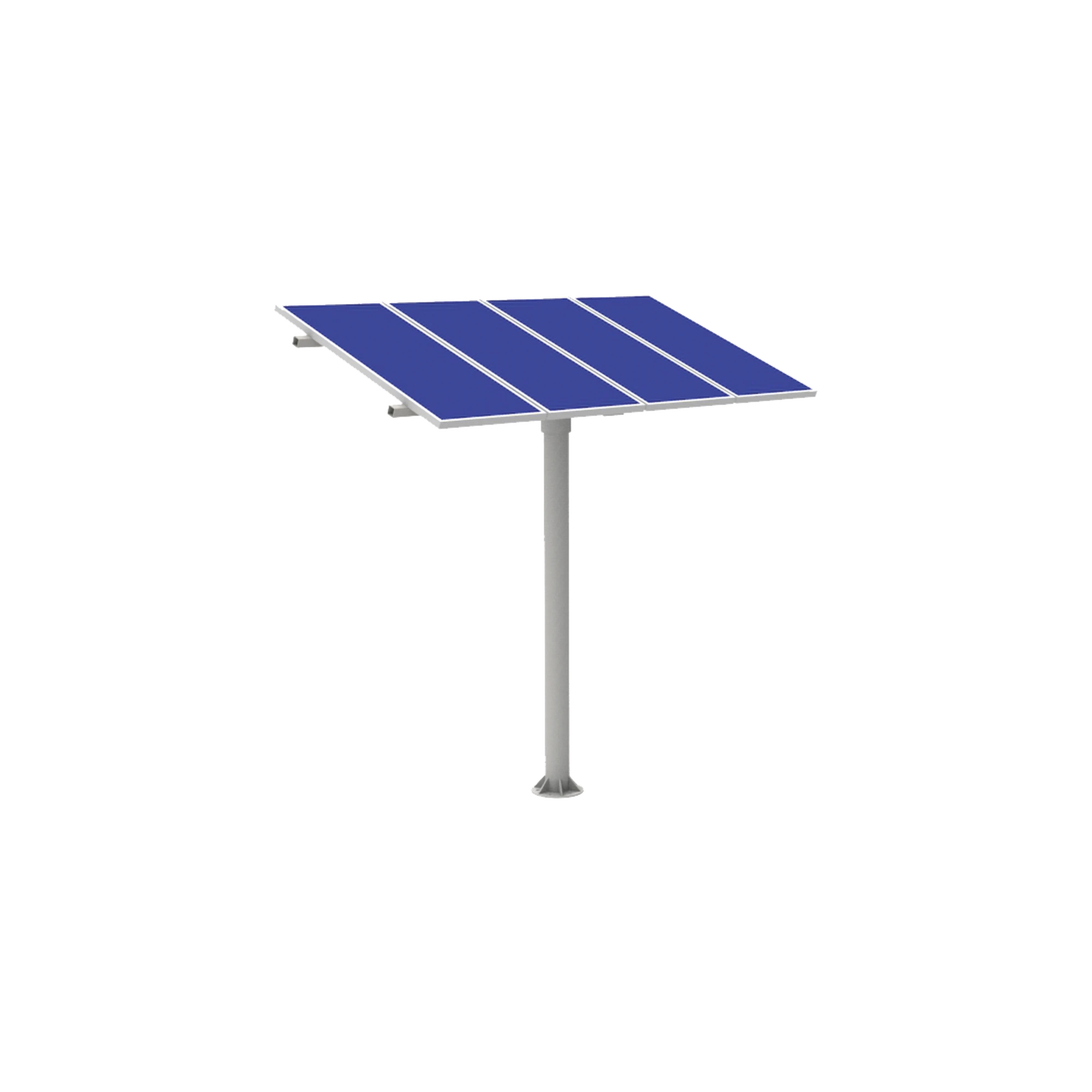 KIT (1X4) MONTAJE EN POSTE PARA 4 MÓDULOS FOTOVOLTAICOS 1470 X 660 X 35MM-Montajes para Paneles-EPCOM POWERLINE-Bsai Seguridad & Controles