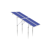 KIT (2X2) MONTAJE EN TIERRA CON TORNILLO PARA 4 MÓDULOS FOTOVOLTÁICOS-Montajes para Paneles-EPCOM POWERLINE-Bsai Seguridad & Controles