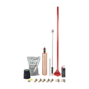 KIT PARARRAYO CON PUNTA EN ALUMINIO CON ACCESORIOS PARA PROTECCIÓN DE DIÁMETRO DE 160 M.-Calidad de la Energía-TOTAL GROUND-Bsai Seguridad & Controles