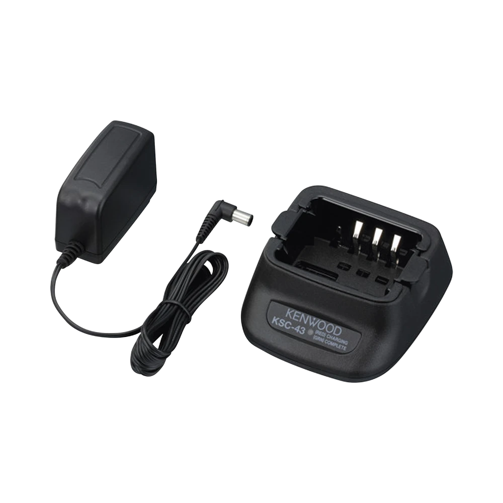 CARGADOR RÁPIDO DE ESCRITORIO PARA BATERÍAS KNB-29N/ KNB-45L/ KNB-63L/ KNB-65L.-Accesorios para KENWOOD-KENWOOD-Bsai Seguridad & Controles