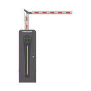 BARRERA VEHICULAR CON BRAZO ARTICULADO ILUMINADO LED 3 MTS INCLUIDO (1.5 + 1.5) / DERECHA / ALTO DESEMPEÑO / BRUSHLESS / SEMÁFORO ROJO-VERDE EN GABINETE / INCLUYE 2 CONTROLES REMOTOS