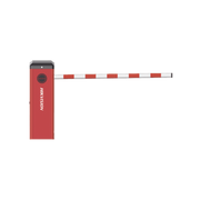 BARRERA USO INTENSIVO CON BRAZO ABATIBLE POR COLISIÓN DE 4 MTS / MOTOR BRUSHLESS EL MÁS ALTO DESEMPEÑO / MCBF 5,000,000 / PINTURA AV ANTIESTÁTICA Y CALIBRE GRUESO EN GABINETE