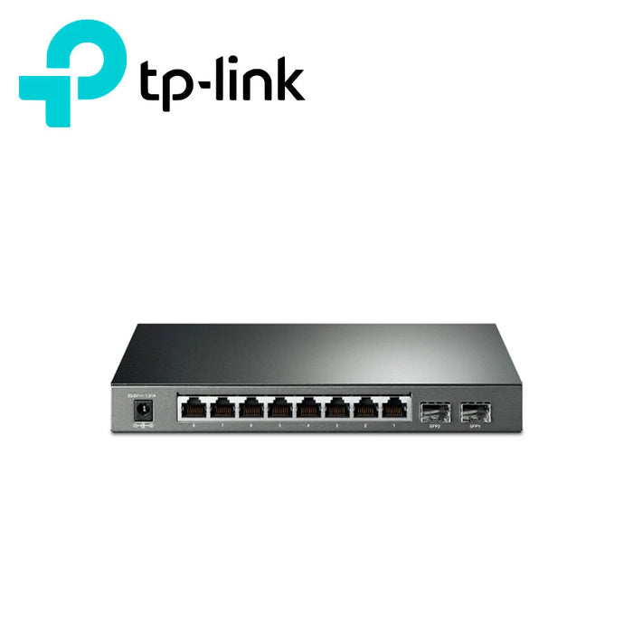 SWITCH ADMINISTRABLE TP-LINK TL-SG2210P CUENTA CON 8 PUERTOS RJ45 POE AF 10/100/1000 MBPS 2 PUERTOS FIBRA OPTICA SFP (VACÍO) GIGABIT POTENCIA POE TOTAL 53 W APLICACIONES L2/L3/L4 QOS E IGMP SNOOPING PARA OPTIMIZAR VOZ Y VIDEO GESTIÓN CLI WEB TECNOLOGÍA...-Switches PoE-TP-LINK-TL-SG2210P-Bsai Seguridad & Controles