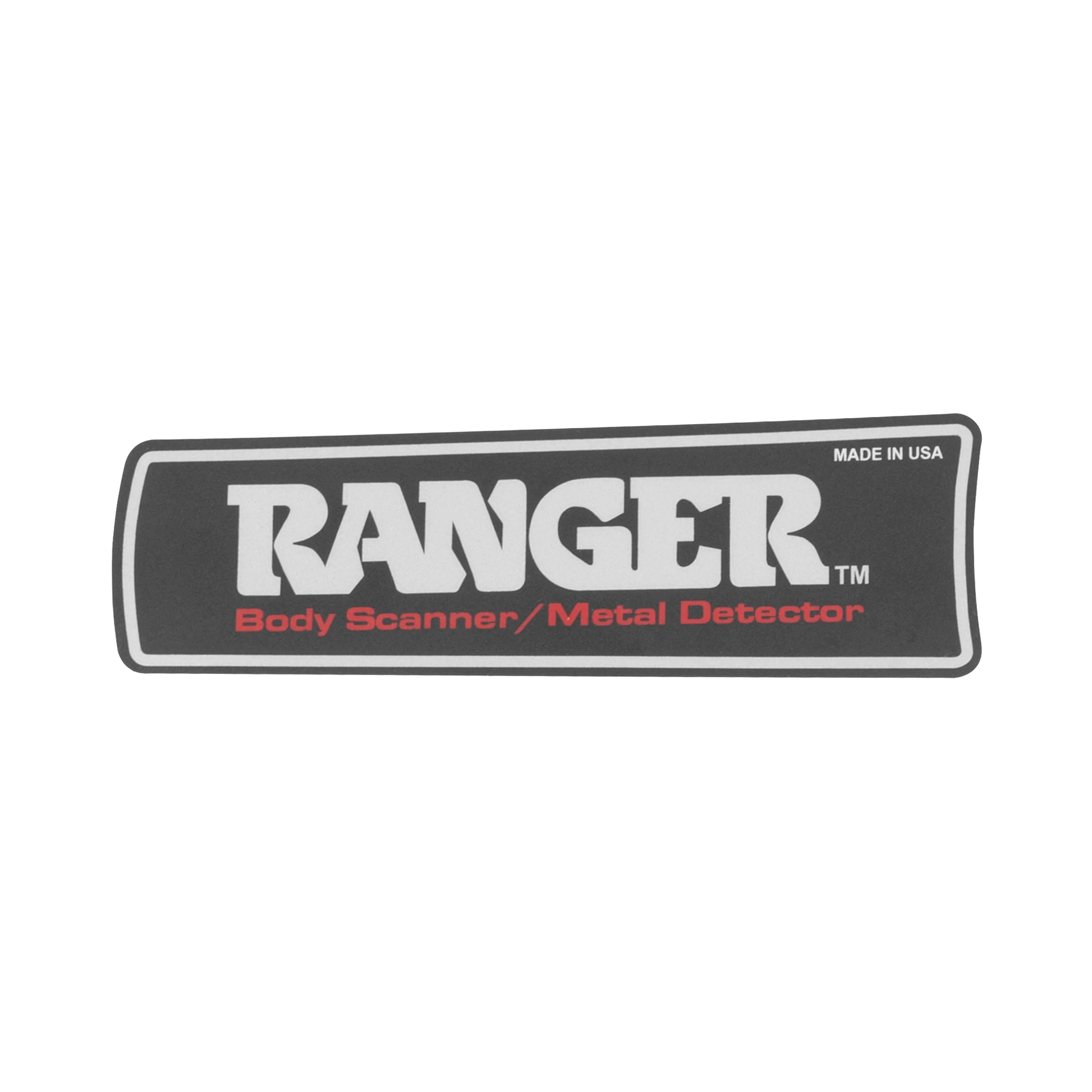 LABEL PARA DETECTOR RANGER1000 Y 1500-Detectores de Metales-RANGER SECURITY DETECTORS-Bsai Seguridad & Controles
