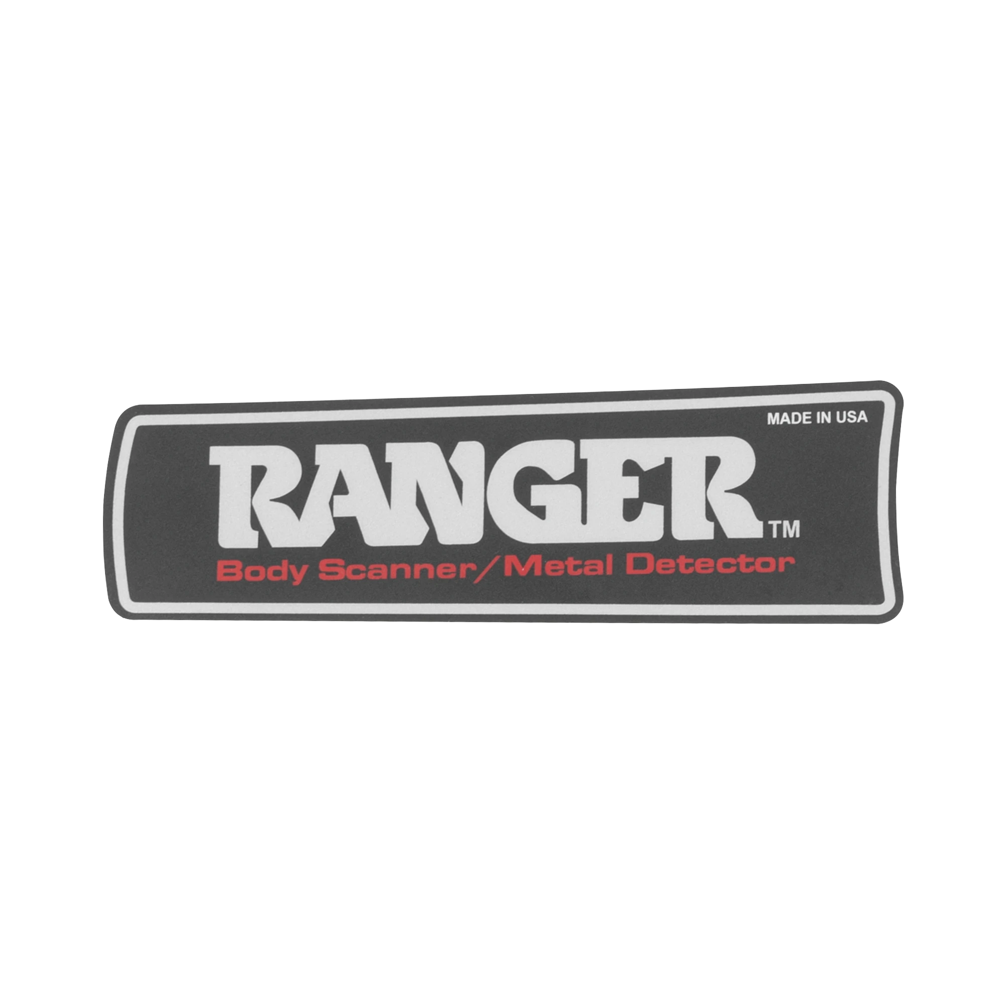 LABEL PARA DETECTOR RANGER1000 Y 1500-Detectores de Metales-RANGER SECURITY DETECTORS-Bsai Seguridad & Controles