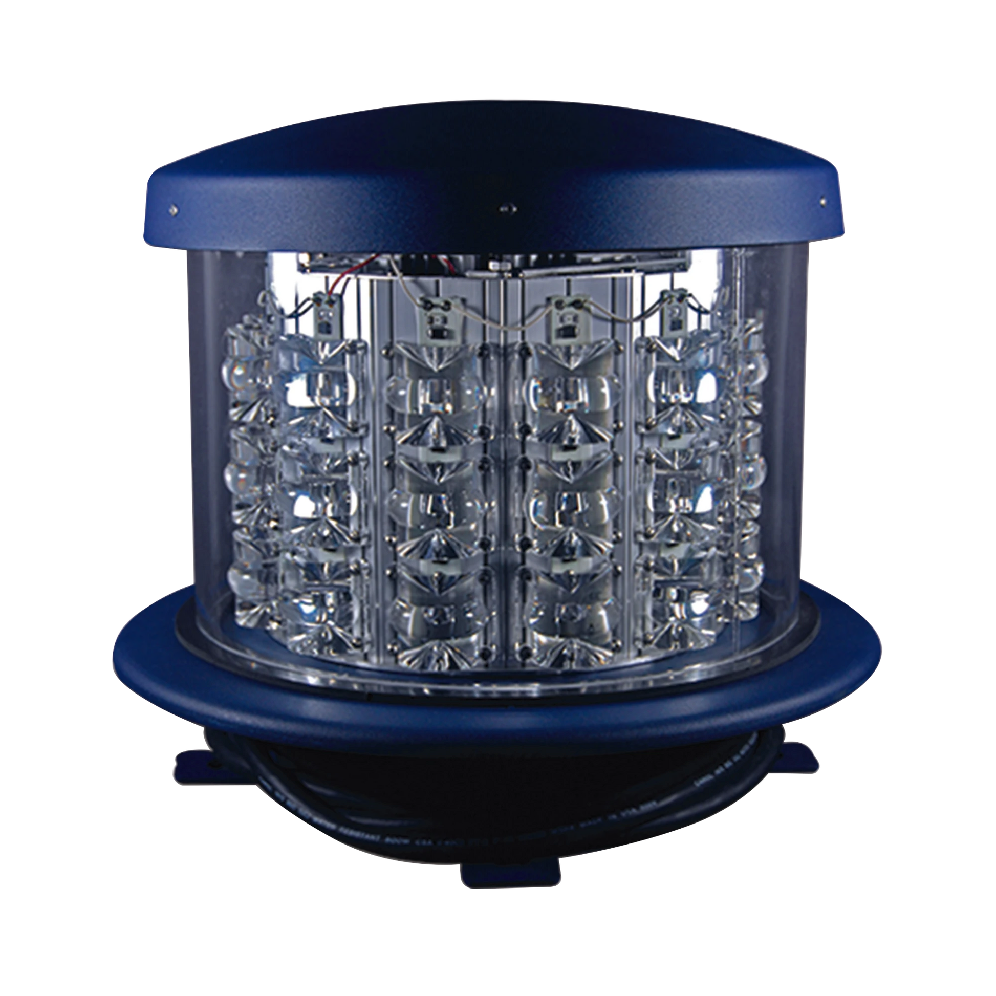 LÁMPARA DE OBSTRUCCIÓN ROJA TIPO L-864, LED DE MEDIA INTENSIDAD, (120 - 240 V CA).-Lámparas de Obstrucción-TWR-Bsai Seguridad & Controles