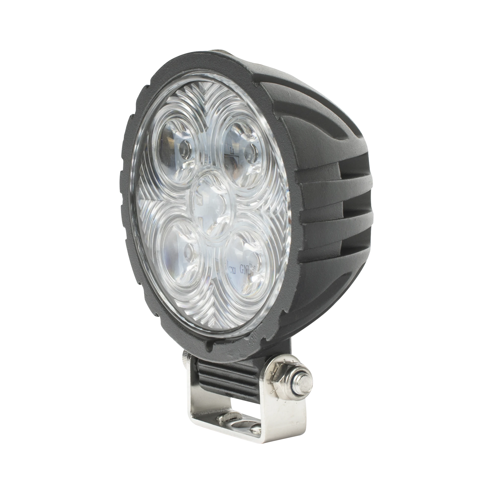 LÁMPARA DE TRABAJO DE 5 LED, HAZ DE INUNDACIÓN, REDONDO, 800 LUMENES, 12-24 VCC-Lámparas de Obstrucción-ECCO-Bsai Seguridad & Controles