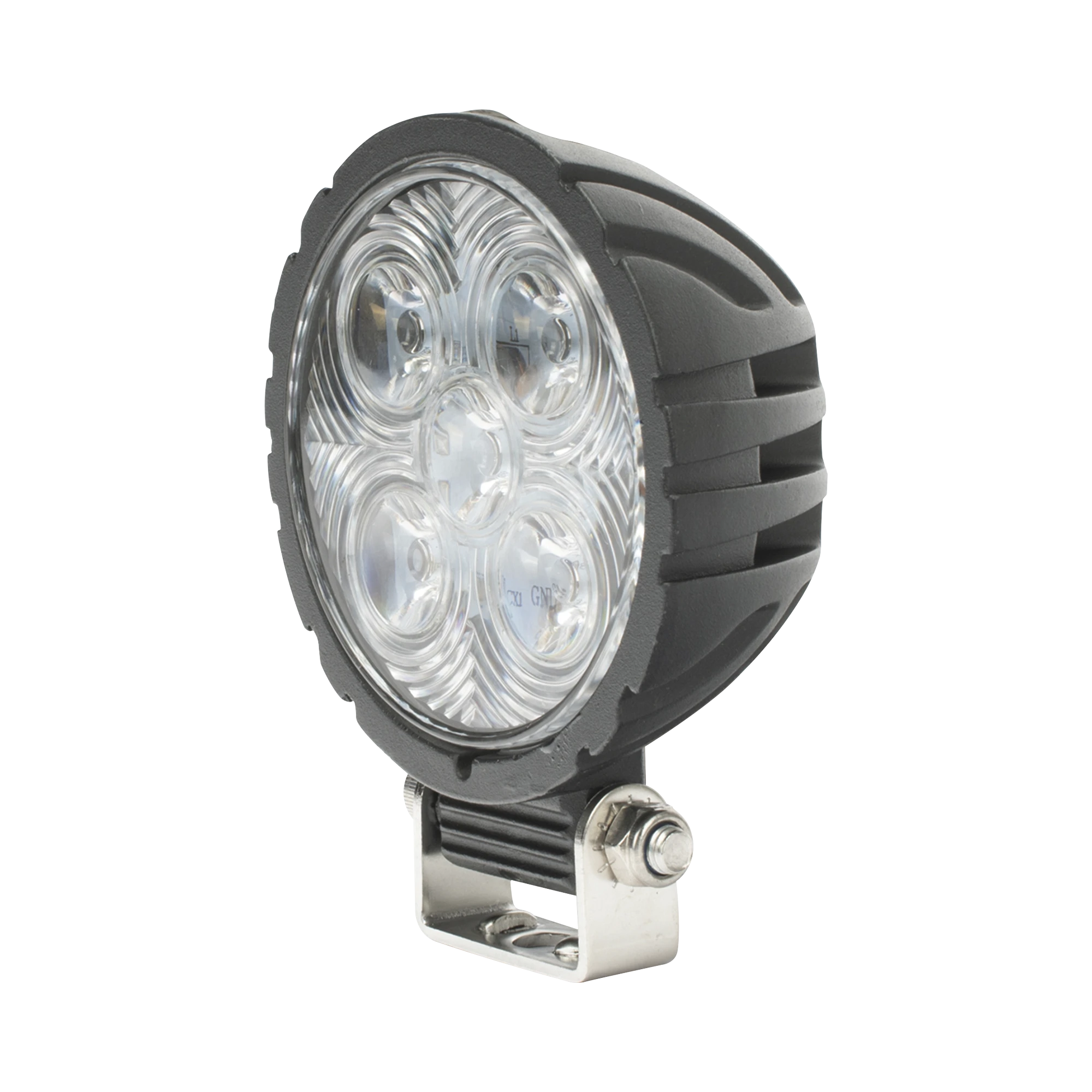 LÁMPARA DE TRABAJO DE 5 LED, HAZ DE INUNDACIÓN, REDONDO, 800 LUMENES, 12-24 VCC-Lámparas de Obstrucción-ECCO-Bsai Seguridad & Controles