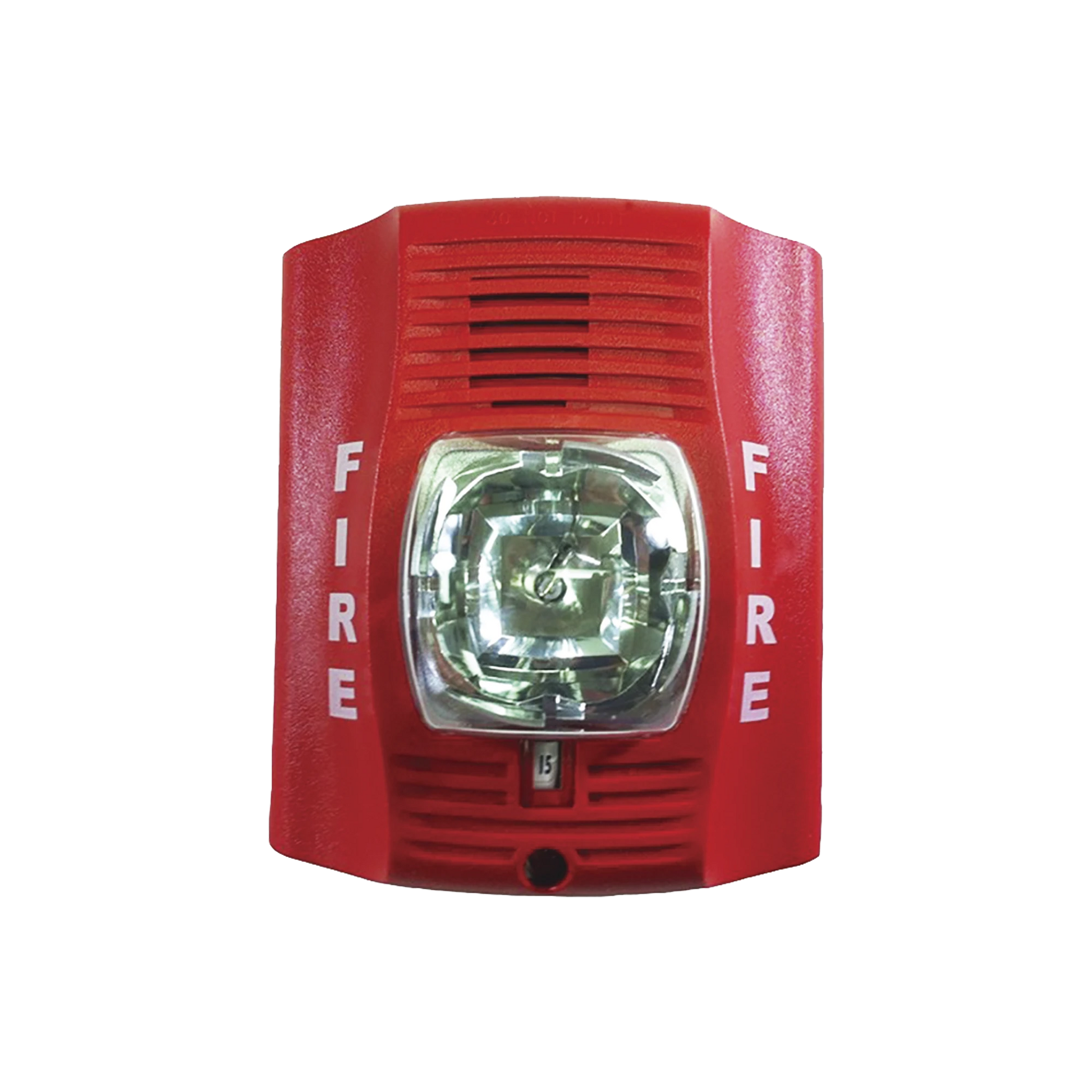 LAMPARA ESTROBOSCÓPICA PARA EXTERIOR CON NIVEL DE CANDELAS SELECCIONABLE, ROJO-Deteccion de Fuego-SYSTEM SENSOR-Bsai Seguridad & Controles