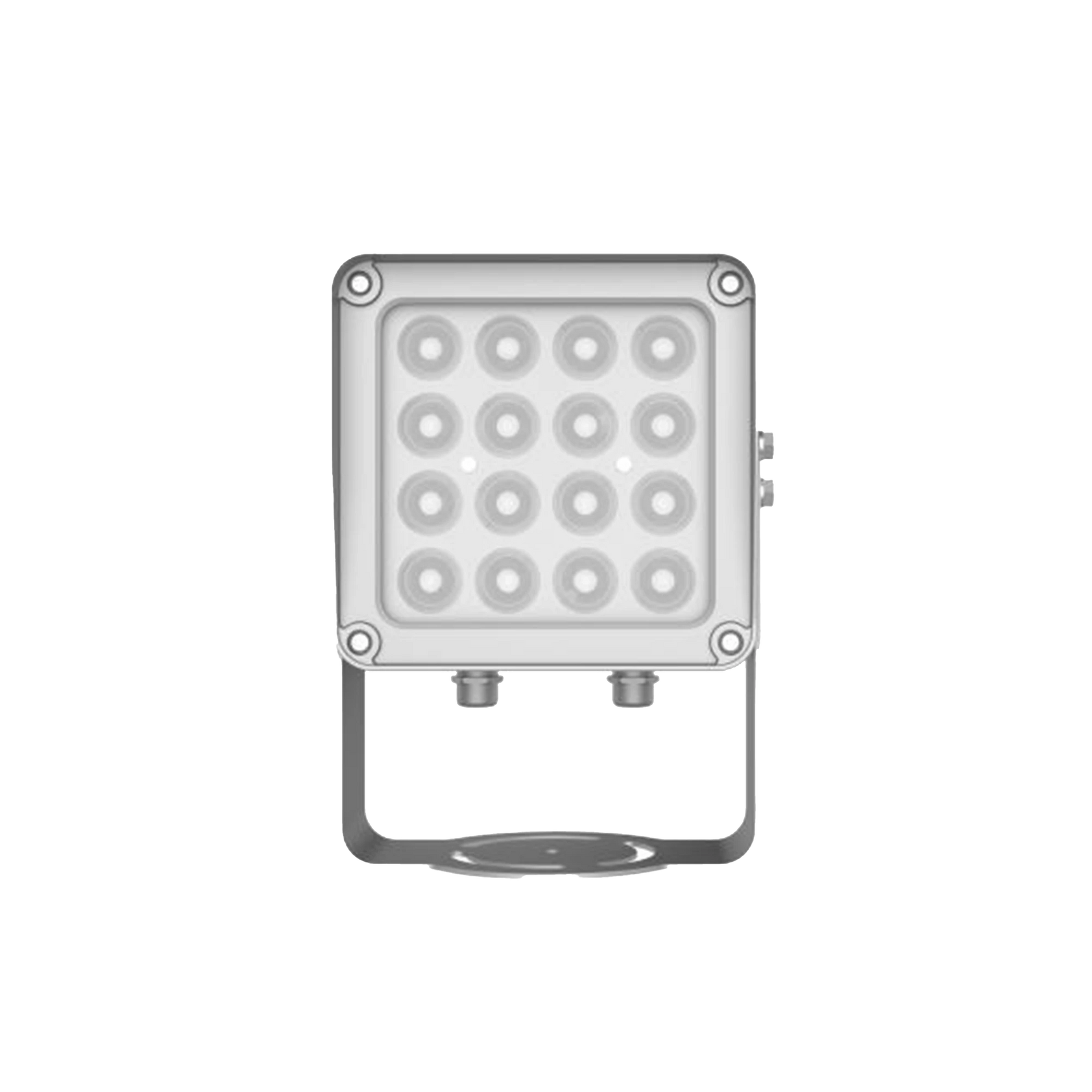 LAMPARA IR DE LUZ CONTINUA / 16 LÁMPARAS LED / DISTANCIA EFECTIVA 16 A 25 METROS / COBERTURA 40° / EXTERIOR IP66-Accesorios Generales-HIKVISION-DS-TL2000CI/L3/E-Bsai Seguridad & Controles