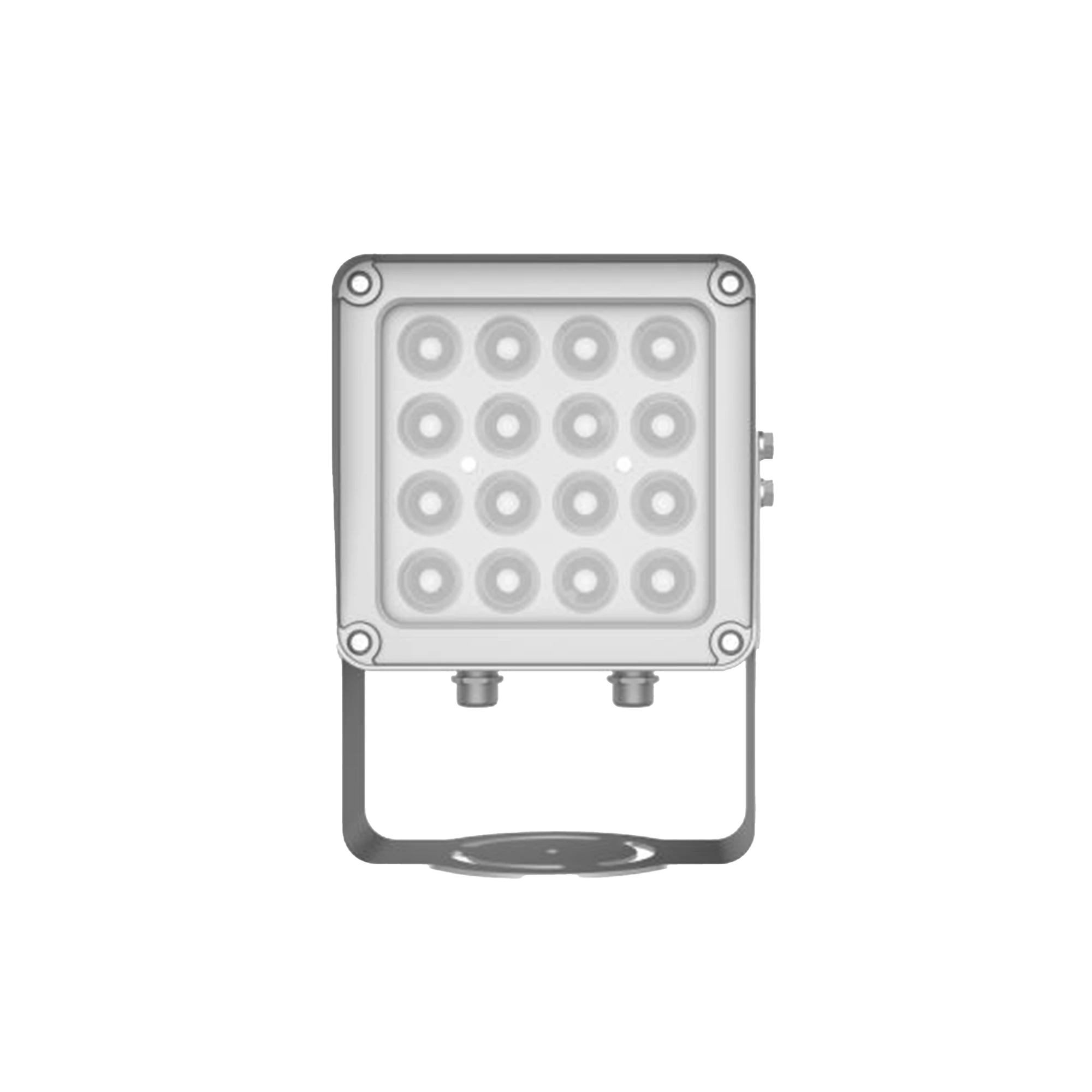 LAMPARA IR DE LUZ CONTINUA / 16 LÁMPARAS LED / DISTANCIA EFECTIVA 16 A 25 METROS / COBERTURA 40° / EXTERIOR IP66-Accesorios Generales-HIKVISION-DS-TL2000CI/L3/E-Bsai Seguridad & Controles
