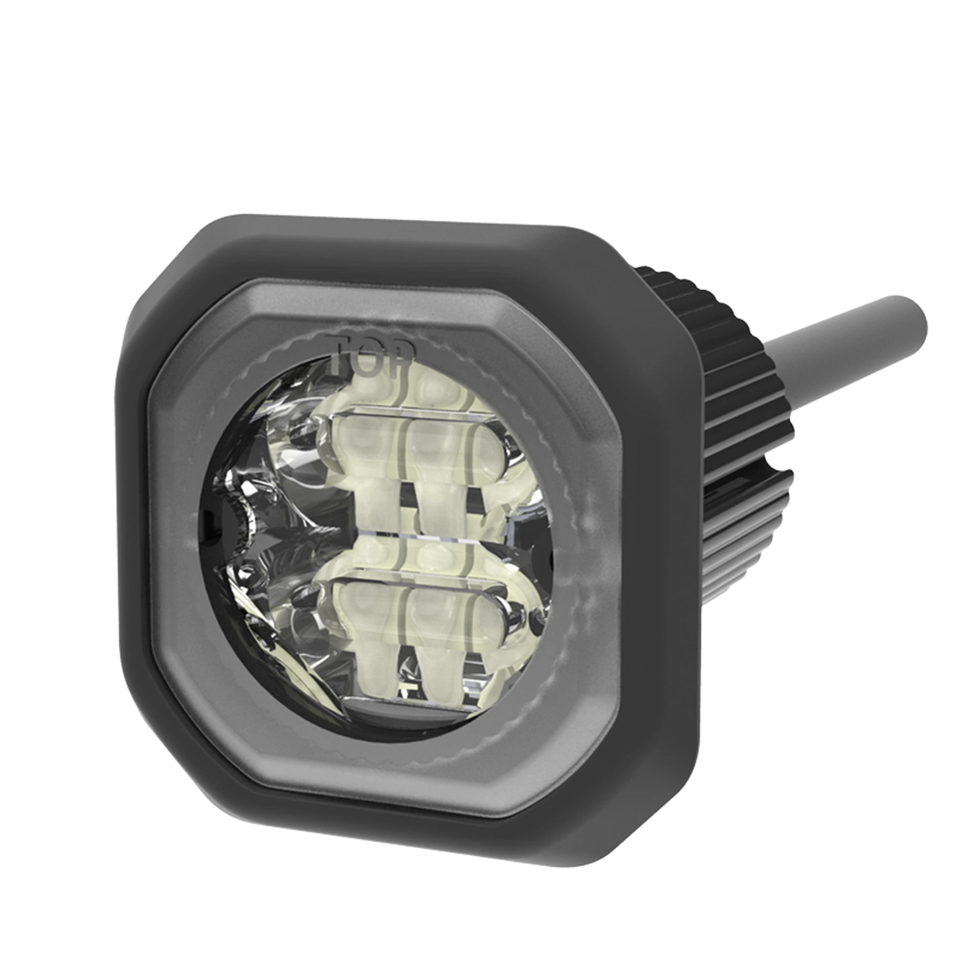 LAMPARA OCULTA DE LED DE BAJO PERFIL COLOR AZUL-Estrobos/Giratorias-ECCO-Bsai Seguridad & Controles