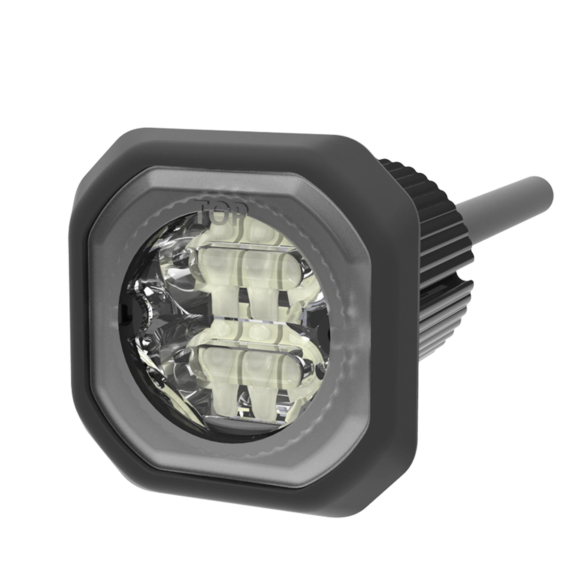 LAMPARA OCULTA DE LED DE BAJO PERFIL COLOR AZUL-Estrobos/Giratorias-ECCO-Bsai Seguridad & Controles