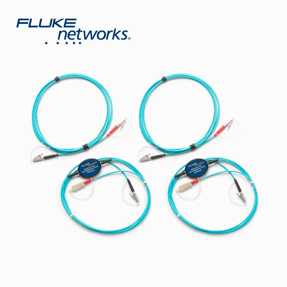 KIT DE JUMPER PARA COMPROBACION DE FIBRA OPTICA MULTIMODO (ENCIRCLED FLUX) 2M FLUKE NETWORKS MRC-50EFC-SCLCKITM (2 SC/LC, 2 LC/LC) DE METAL-Herramientas-FLUKE NETWORKS-Bsai Seguridad & Controles