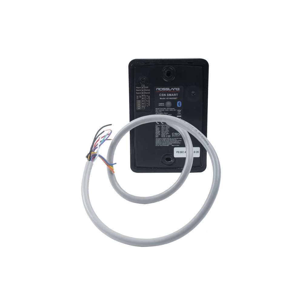 LECTOR CSN SMART MULTIFORMATOS CON BLUETOOTH (BLE-ID)-Controles de Acceso-ROSSLARE,-Bsai Seguridad & Controles