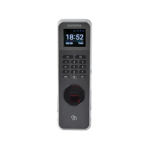 LECTOR DE HUELLA IP67 CON TECLADO Y LECTOR DE TARJETAS RFIDNFC Y (125KHZ EM, HID PROX &13.56MHZ-Controles de Acceso-SUPREMA-BLN2-OAB-Bsai Seguridad & Controles