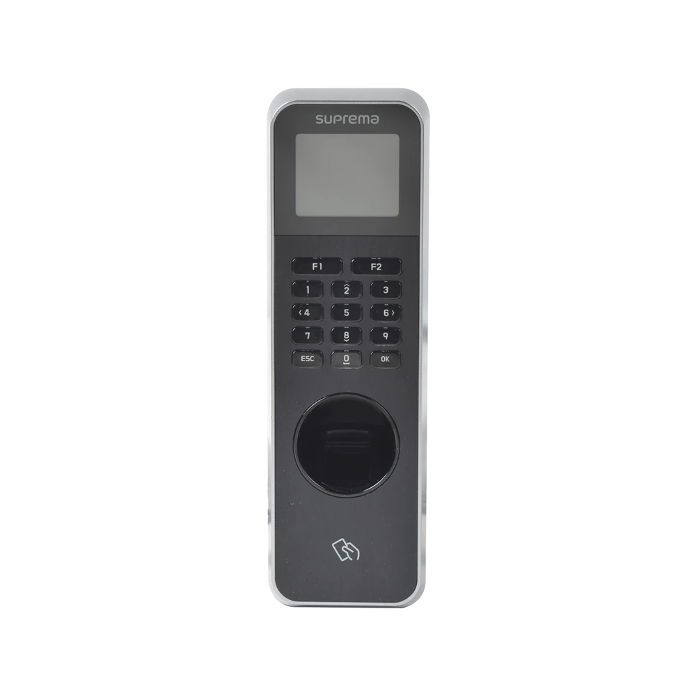 LECTOR DE HUELLA IP67 CON TECLADO Y LECTOR DE TARJETAS RFID(125KHZ EM & 13.56MHZ-Controles de Acceso-SUPREMA-Bsai Seguridad & Controles