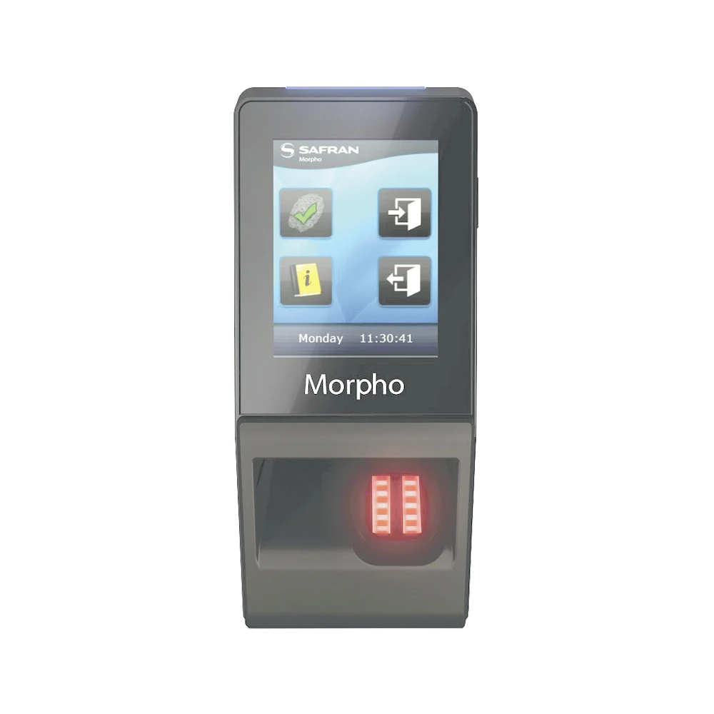 LECTOR DE HUELLAS SERIE SIGMA LITE + (PLUS) CON LECTOR ICLASS POE, IP65 APROBADO POR FBI-Controles de Acceso-IDEMIA (MORPHO)-Bsai Seguridad & Controles