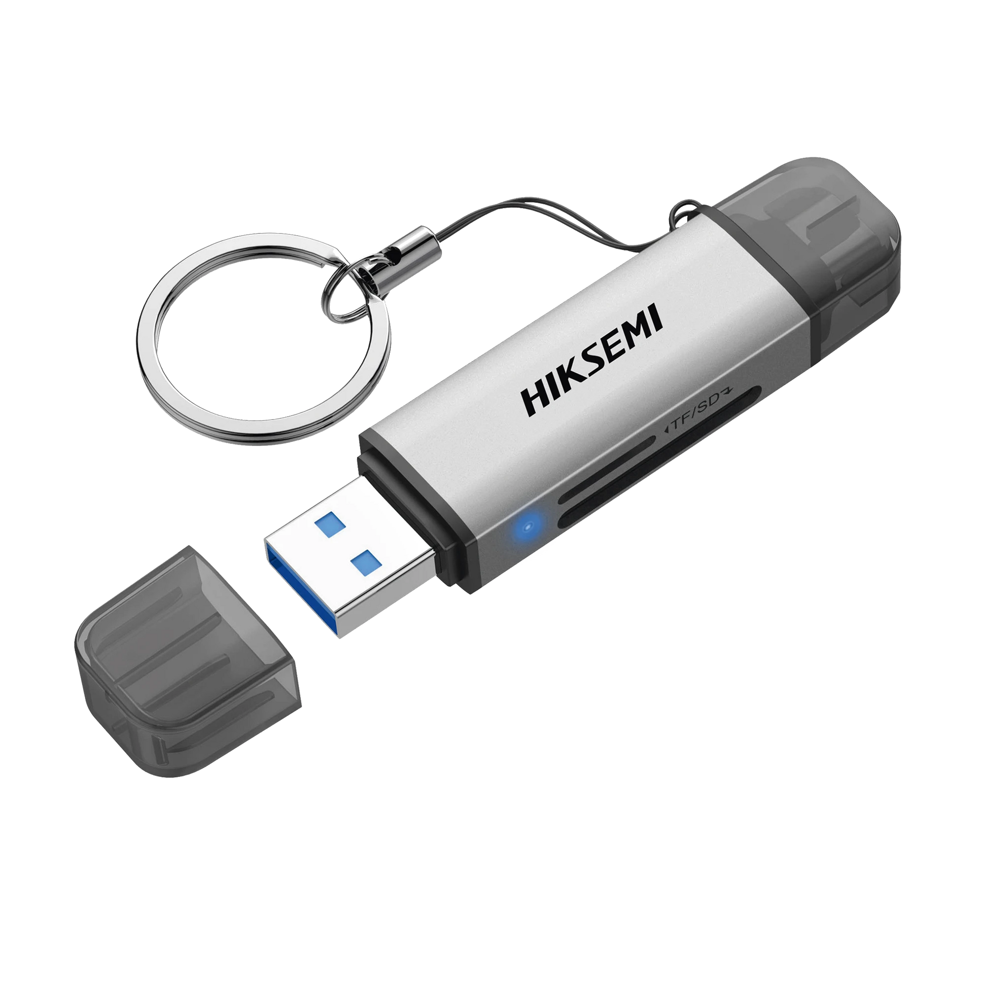 LECTOR DE TARJETAS 2 EN 1 / CONECTOR DUAL USB-A Y USB-C / SOPORTA SD Y MICRO SD-Accesorios Generales-HIKSEMI BY HIKVISION-Bsai Seguridad & Controles