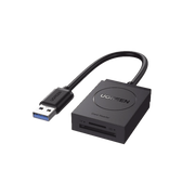 LECTOR DE TARJETAS SD USB 3.0 DE DOBLE RANURA FLASH LECTOR DE TARJETAS DE MEMORIA TF SD MICRO SD SDXC SDHC MMC RS-MMC MICRO SDXC UHS-I-Servidores / Almacenamiento / Cómputo-UGREEN-Bsai Seguridad & Controles