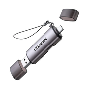 LECTOR DE TARJETAS USB-C OTG, USB-A 5GBPS PARA TF, SD, MICRO SD, SDXC, SDHC, MMC, RS-MMC, MICRO SDXC, MICRO SDHC, UHS-I,-Servidores / Almacenamiento / Cómputo-UGREEN-Bsai Seguridad & Controles