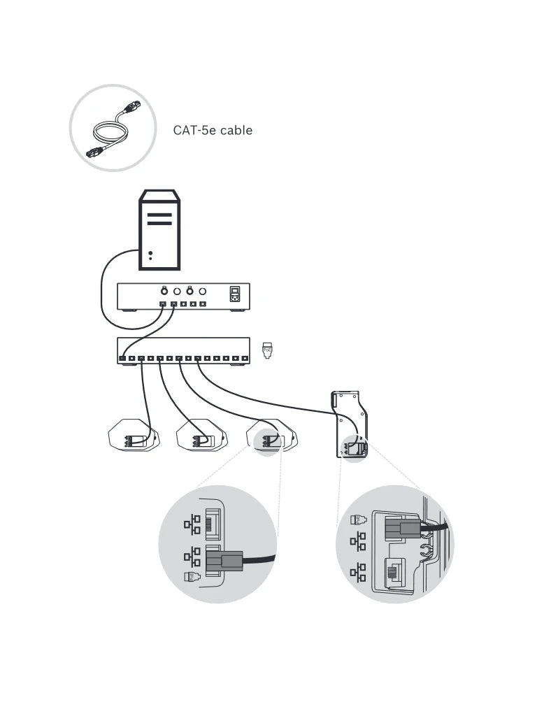 BOSCH M_DCNMDE - DISPOSITIVO DE DEBATE CON PANTALLA TÁCTIL 4.3" / LECTOR NFC-Micrófonos-BOSCH-Bsai Seguridad & Controles