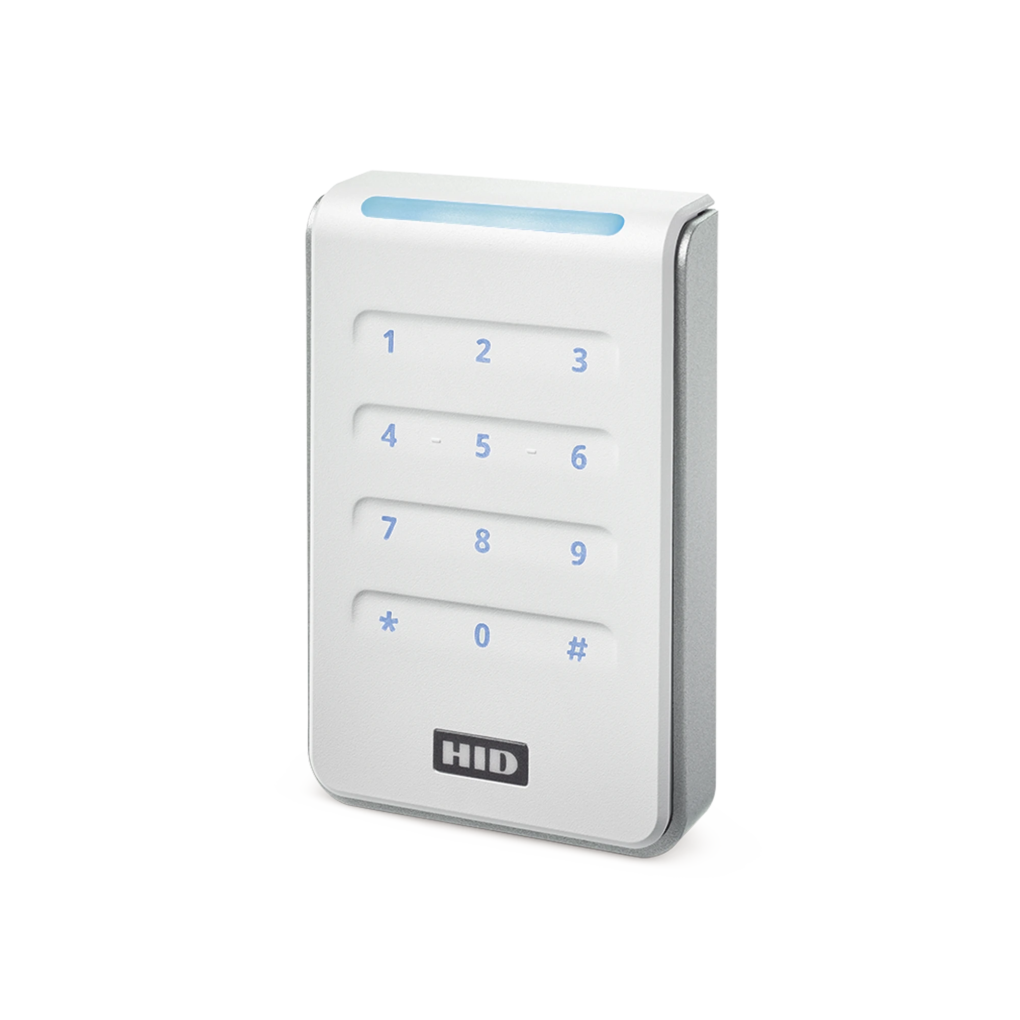 LECTOR R40 CON TECLADO SIGNO WHITE ESTANDAR MULTITECNOLOGIA/ 40KNWS-00-000000/ GARANTIA DE POR VIDA/ PIGTAIL/WIEGAND & OSDP-Lectoras y Tarjetas-HID-RS40KFW-Bsai Seguridad & Controles