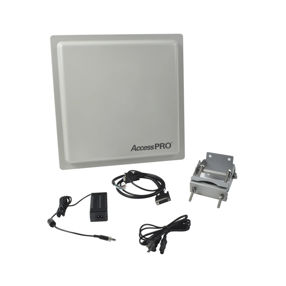 LECTOR RFID DE LARGO ALCANCE PARA CONTROL DE ACCESO VEHICULAR, HASTA 12 M LINEALES DE COBERTURA, UHF 902-928MHZ-Lectoras de Largo Alcance-ACCESSPRO-Bsai Seguridad & Controles