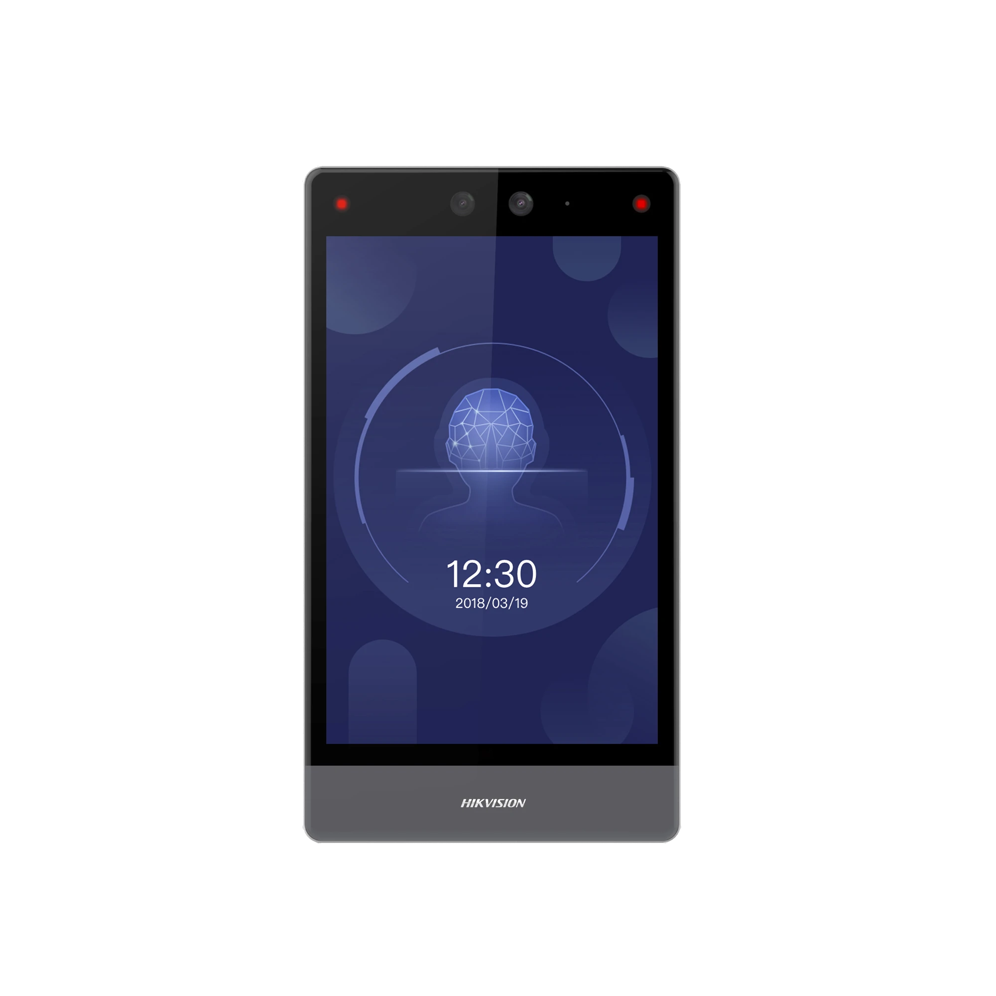 TERMINAL FACIAL DE 8" TOUCHSCREEN / DELGADA Y ESTÉTICA / EXTERIOR IP65 / POE / 100 MIL USUARIOS / FUNCIÓN DE VIDEOPORTERO Y LECTURA DE CÓDIGOS QR / LECTURA DE TARJETAS-Biometricos-HIKVISION-Bsai Seguridad & Controles