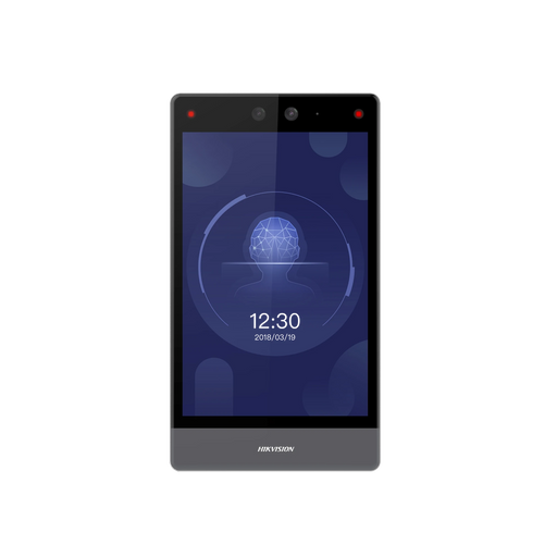 TERMINAL FACIAL DE 8" TOUCHSCREEN / DELGADA Y ESTÉTICA / EXTERIOR IP65 / POE / 100 MIL USUARIOS / FUNCIÓN DE VIDEOPORTERO Y LECTURA DE CÓDIGOS QR / LECTURA DE TARJETAS-Biometricos-HIKVISION-DS-K1T680D-E1-Bsai Seguridad & Controles