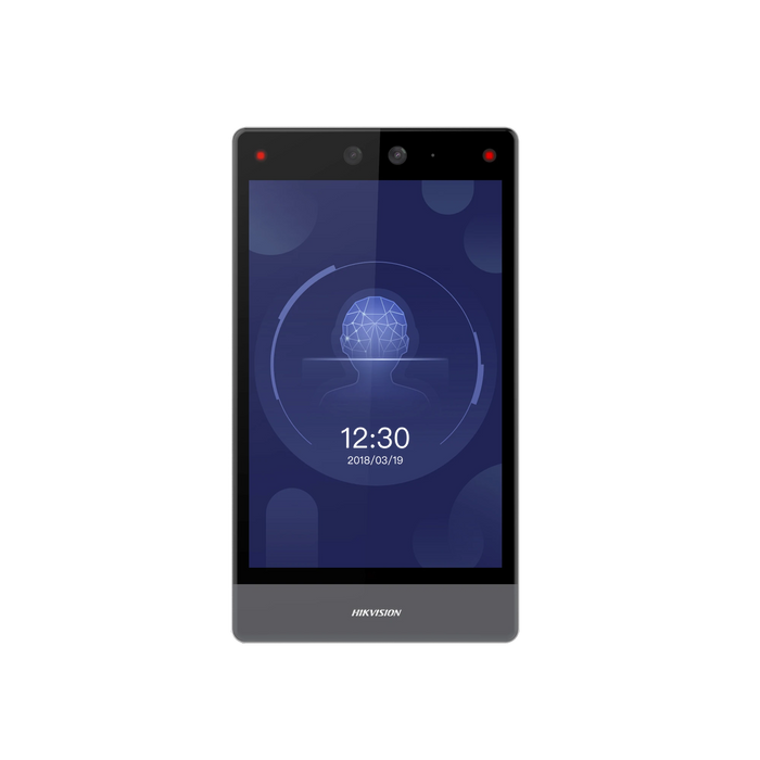 TERMINAL FACIAL DE 8" TOUCHSCREEN / DELGADA Y ESTÉTICA / EXTERIOR IP65 / POE / 100 MIL USUARIOS / FUNCIÓN DE VIDEOPORTERO Y LECTURA DE CÓDIGOS QR / LECTURA DE TARJETAS-Biometricos-HIKVISION-DS-K1T680D-E1-Bsai Seguridad & Controles