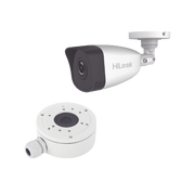 HILOOK SERIES / BALA IP 4 MEGAPIXEL / 30 MTS IR / EXTERIOR IP67 / POE / DWDR / LENTE 2.8 MM + CAJA DE CONEXIÓN DS-1280ZJ-XS-Cámaras IP-HiLook by HIKVISION-Bsai Seguridad & Controles