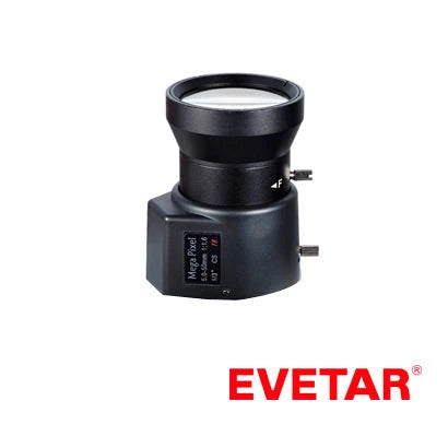 LENTE CAM MEGAPIXEL VARIFOCAL DC 5-50MM EVETAR M13VD550IR-Cámaras-MARCAS VARIAS-VARIF 5-50MM-Bsai Seguridad & Controles