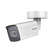 BALA IP 2 MEGAPIXEL / 50 MTS IR EXIR / EXTERIOR IP67 / IK10 / WDR (140DB) / POE + / ENTRADA DE ALARMA Y AUDIO / LENTE MOT. 2.8 A 12 MM-Cámaras IP-HIKVISION-Bsai Seguridad & Controles
