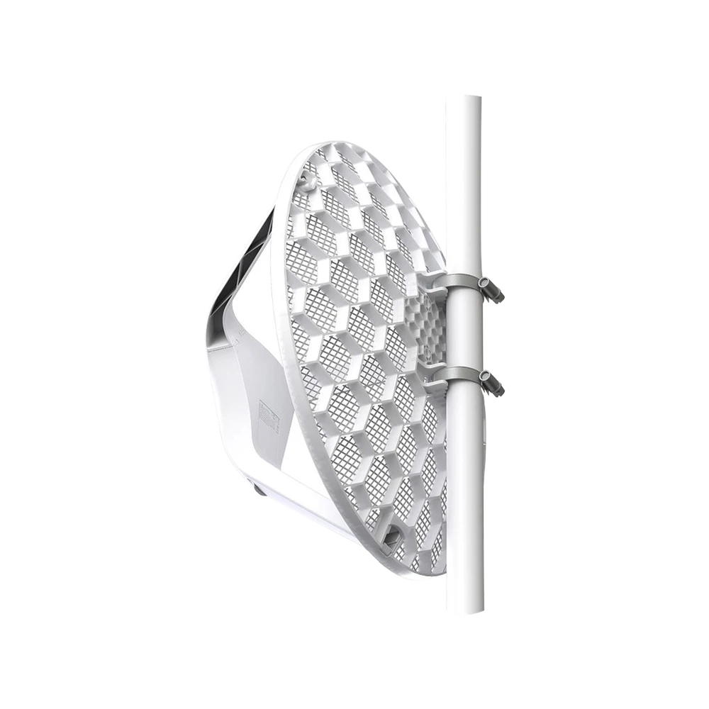 (LHG 2) CLIENTE EN 2.4 GHZ (2412 - 2485 MHZ), ANTENA INTEGRADA 18 DBI, HASTA 316 MW DE POTENCIA-Enlaces PtP y PtMP-MIKROTIK-Bsai Seguridad & Controles