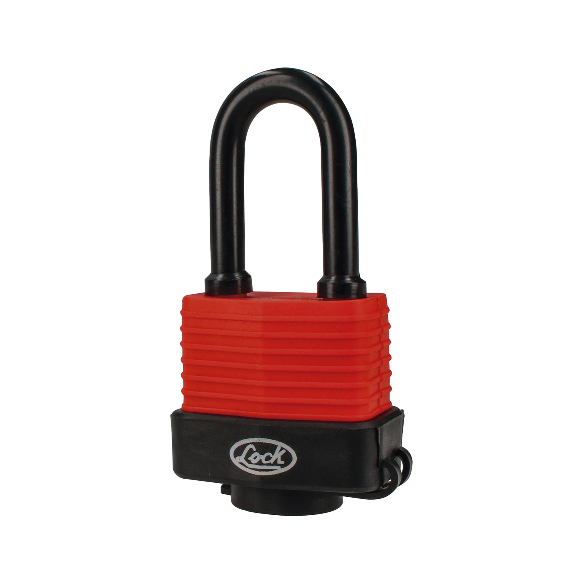 CANDADO IMPERMEABLE CON LLAVE ESTÁNDAR /ARCO LARGO DE 46 MM/ NIVEL DE SEGURIDAD 4 / LÍNEA COMERCIAL.-Cerraduras-LOCK-Bsai Seguridad & Controles