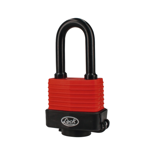 CANDADO IMPERMEABLE CON LLAVE ESTÁNDAR /ARCO LARGO DE 46 MM/ NIVEL DE SEGURIDAD 4 / LÍNEA COMERCIAL.-Cerraduras-LOCK-SYS-C25-L40-Bsai Seguridad & Controles