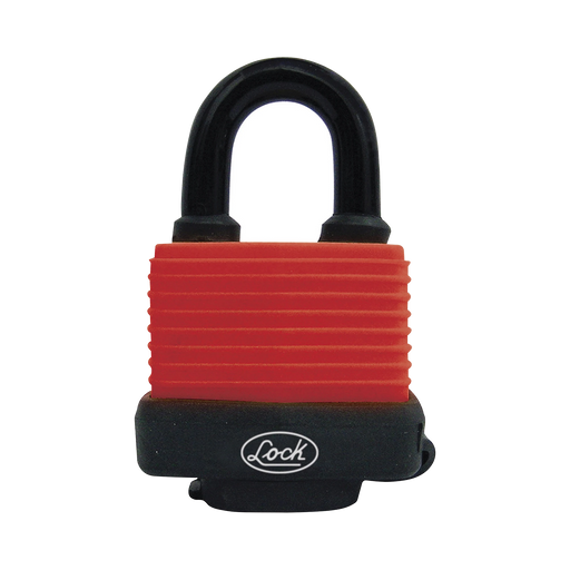 CANDADO IMPERMEABLE CON LLAVE ESTÁNDAR / ARCO CORTO DE 26 MM/ NIVEL DE SEGURIDAD 4 / LÍNEA COMERCIAL.-Herramientas-LOCK-SYS-C25-S40-Bsai Seguridad & Controles