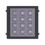 MÓDULO DE TECLADO PARA FRENTE DE CALLE MODULAR / DESBLOQUEO DE PUERTA MEDIANTE CÓDIGO / LLAMADA A MONITOR.-Videoporteros e Interfonos-HIKVISION-Bsai Seguridad & Controles