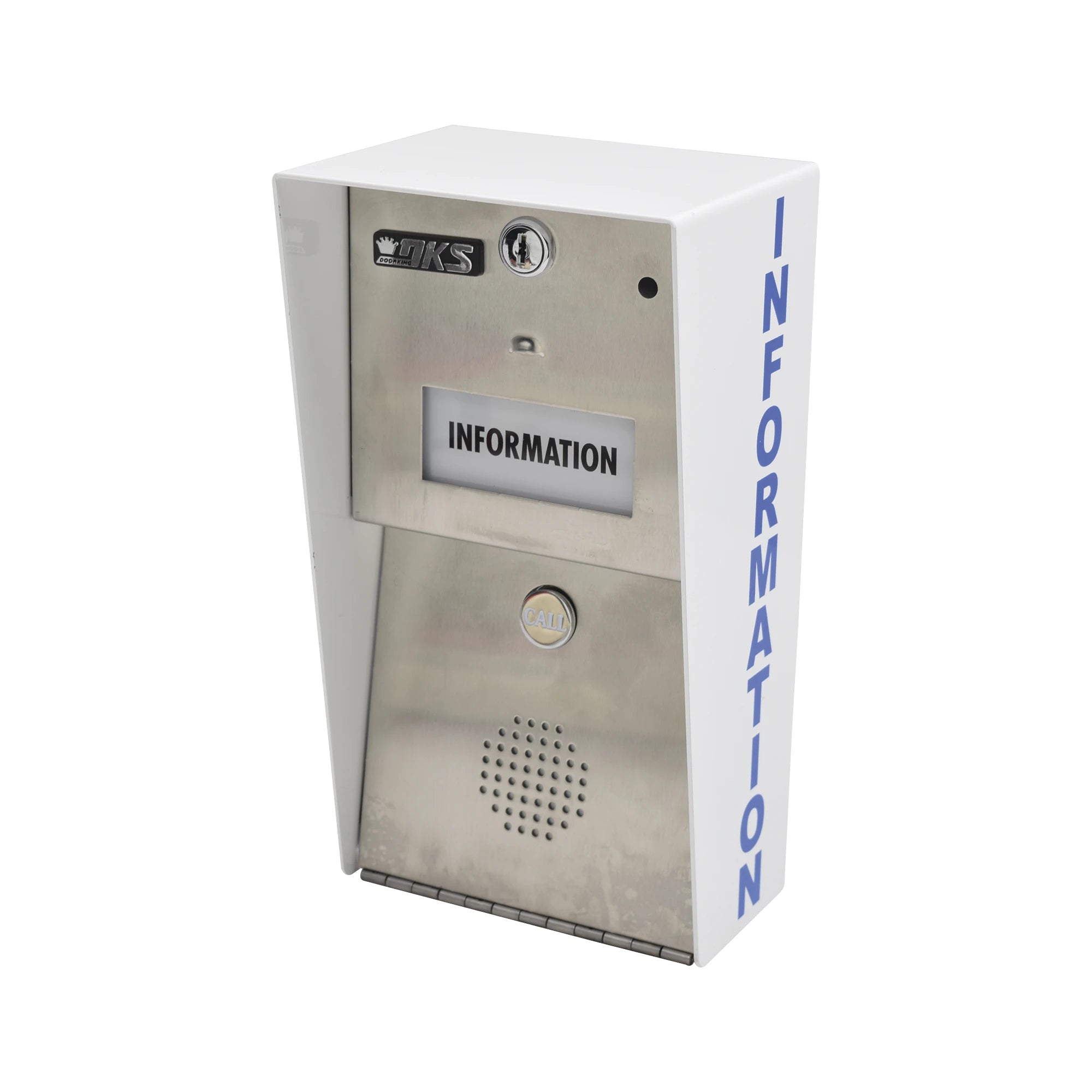 ESTACIÓN DE INFORMACIÓN / LLAME AL CENTRO DE CONTROL CON UN SOLO BOTÓN-Videoporteros e Interfonos-DKS DOORKING-Bsai Seguridad & Controles