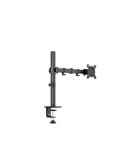 TCE LMG12NB - SOPORTE DE ESCRITORIO PARA 1 MONITOR DE 13 A 27 " , CARGA MÁXIMA 9KG , VESA 75X75MM / 100X100MM / AJUSTE INCLINACIÓN Y ROTACIÓN-Soportes y Bases-OEM-Bsai Seguridad & Controles