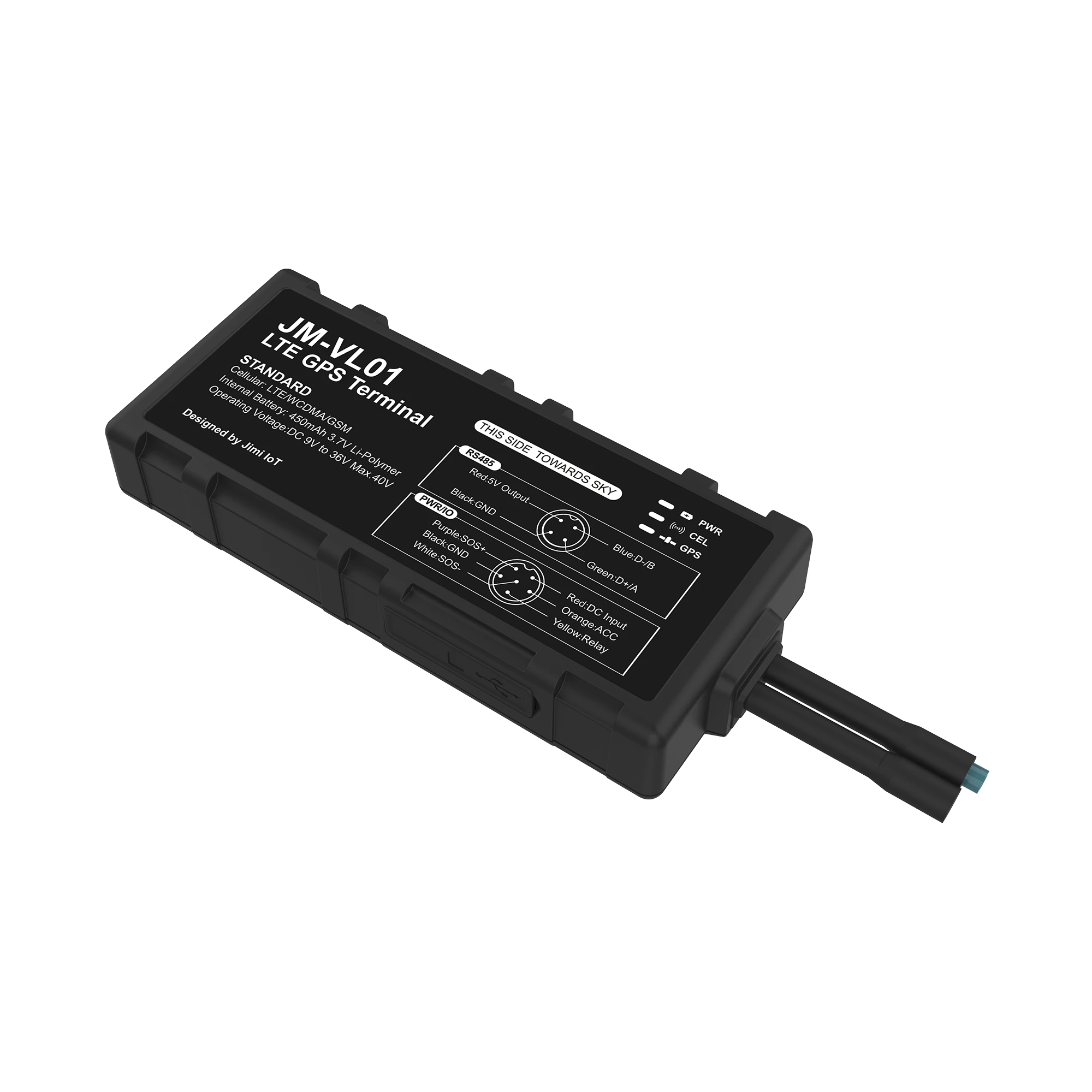LOCALIZADOR VEHICULAR 4G -3G- 2G + WIFI + ACCESORIOS + 1 TRACKSOLID-Trackers GPS-JIMIIOT-Bsai Seguridad & Controles