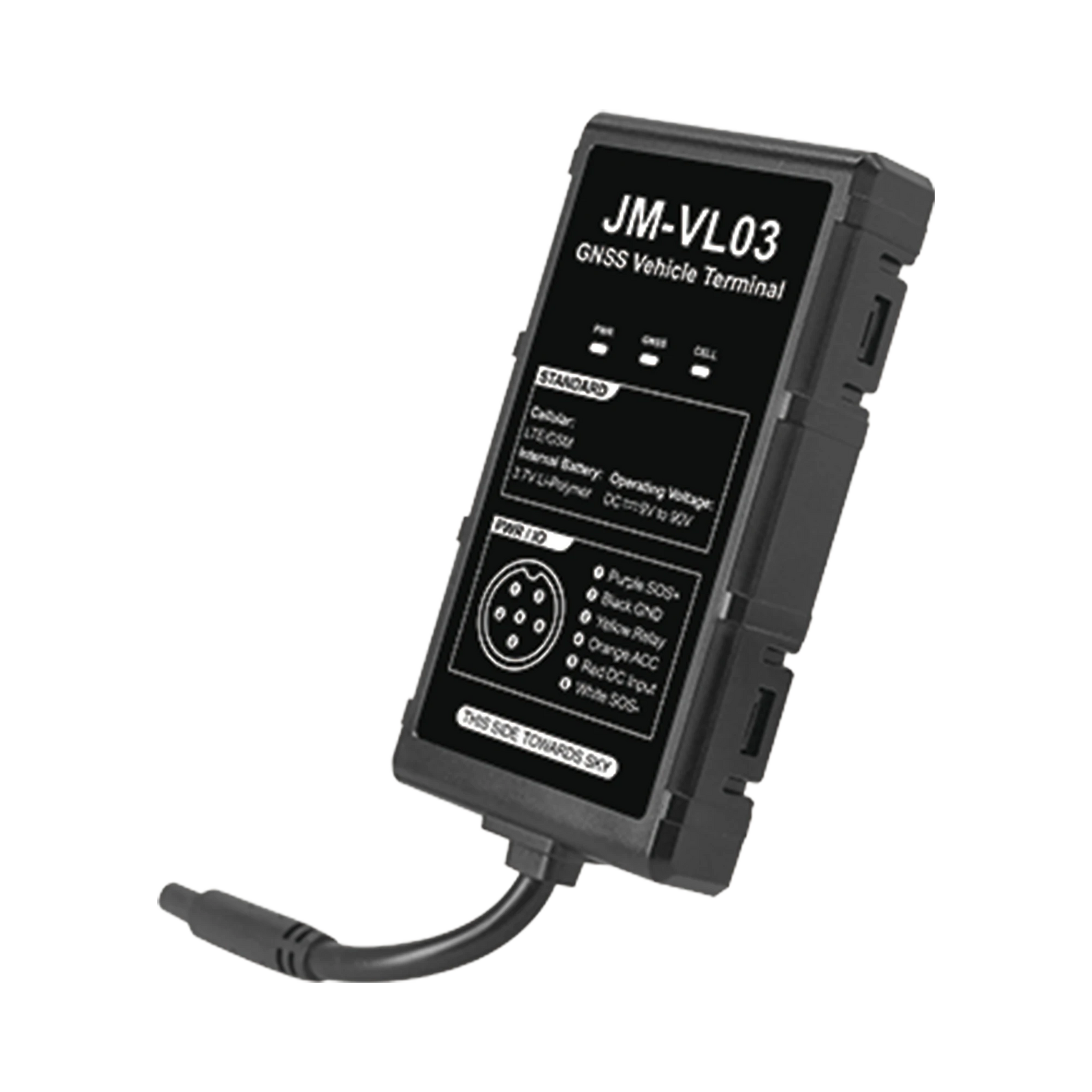 LOCALIZADOR VEHICULAR 4G CON IP65, CONEXIÓN EN EE.UU, INCLUYE RELEVADOR Y BOTÓN DE PÁNICO-Trackers GPS-JIMIIOT-Bsai Seguridad & Controles
