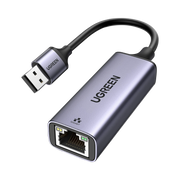 ADAPTADOR DE RED USB-A 3.0 A RJ45 /ADMITE 10/100/1000 MBPS / CAJA DE ALUMINIO / LONGITUD DEL CABLE 10 CM-Accesorios Generales-UGREEN-Bsai Seguridad & Controles